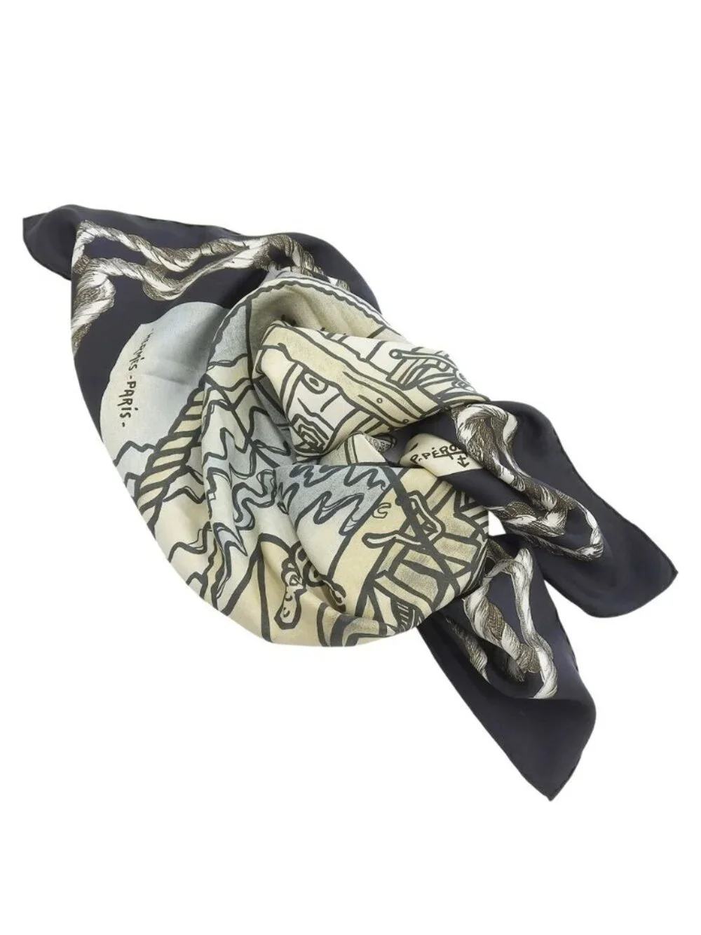 Hermes Vintage Carre 90 Silk Scarf Belle Etoile Pierre Perronrod & Taylor